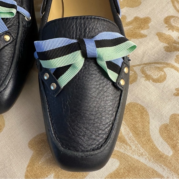 NWOT Talbots Becca Ribbon Leather Driving Moccasins - Picture 2 of 8